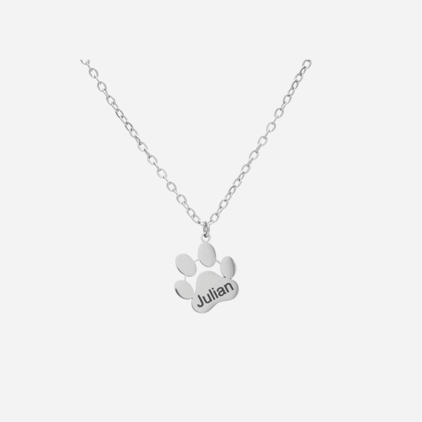 Collier personnalisé patte d'animal