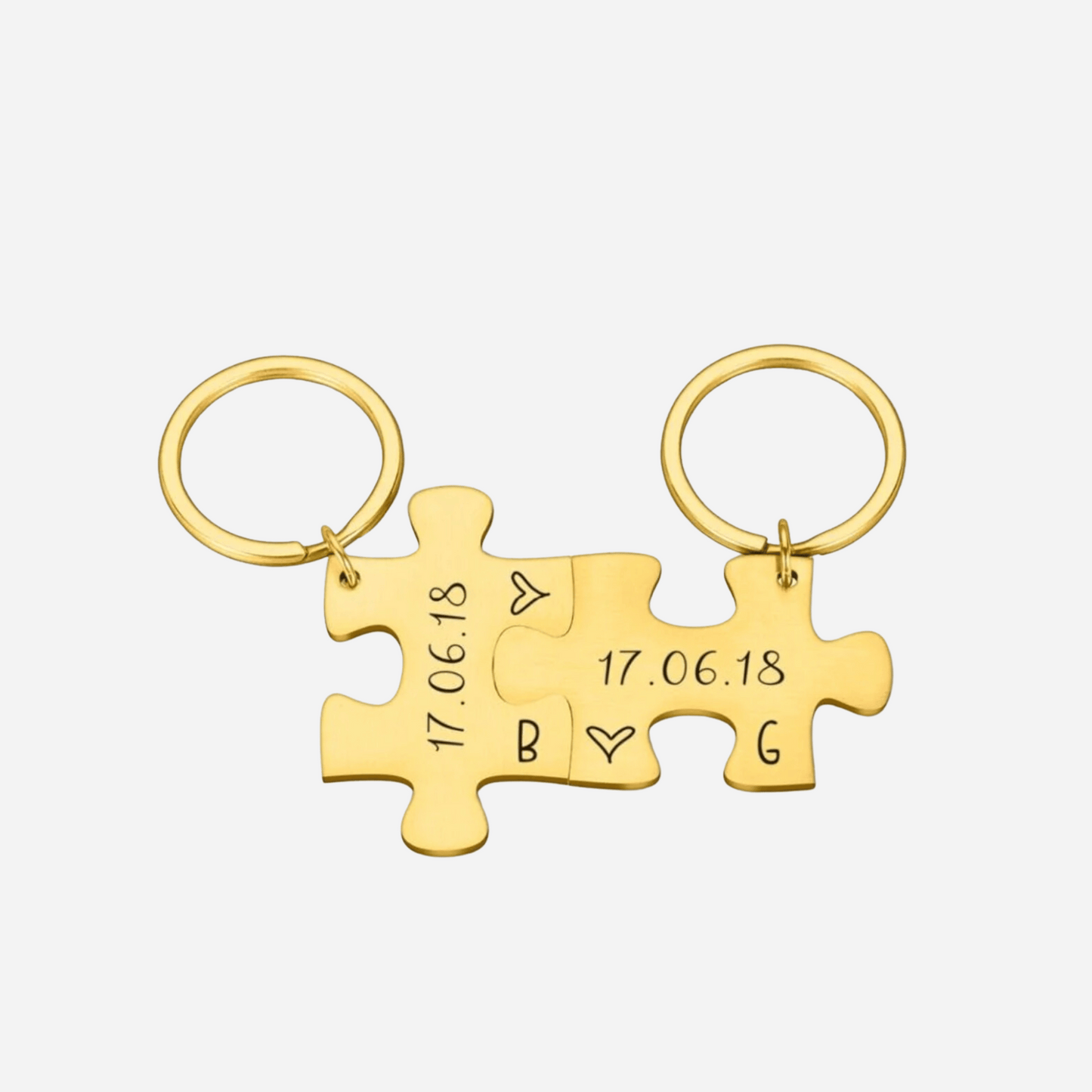 Porte clé personnalisé Puzzle